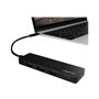LogiLink Ultra-slim USB 3.2 Gen 1x1 USB-C 4-port hub USB-Hubs - 4 - Schwarz