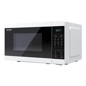 Sharp YC-MG02E-W - microwave oven with grill - freestanding - white