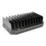 Tripp Lite 10-Port USB Charging Station with Adjustable Storage 12V 8A (96W) USB Charger Output Schuko Power Cord power adapter 