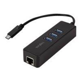 LogiLink USB 3.2 Gen 1 USB-C adapter to 1x RJ45 and 3x USB 3.0 USB-Hubs - 3 - Schwarz