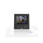 Hama "Dual-USB" Radio Alarm Clock with LED Colour Display and USB Charg. Func.