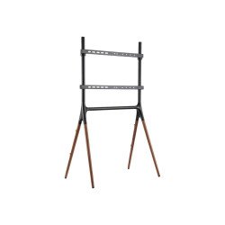 Reflecta Elegant 70W - stand - for flat panel - black walnut 40 kg 70" 200 x 200 mm