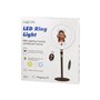LogiLink Smartphone ring light tripod with remote shutter height adjust. Ø 25 cm