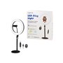 LogiLink Smartphone ring light tripod with remote shutter height adjust. Ø 25 cm