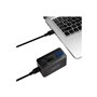 LogiLink USB 3.0 hub with all-in-one card reader black USB-Hubs - 3 - Schwarz