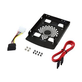 LogiLink Hard disk drive mounting frame 2.5" to 3.5" for 2x HDD/SSD