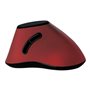 LogiLink Ergonomic vertical mouse wireless 2.4 GHz red - Vertical mouse (Rot)