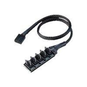Akasa FLEXA FP5H - fan power splitter - 4 pin PWM to 4 pin PWM - 30 cm