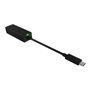 RaidSonic ICY BOX IB-LAN100-C3 USB 3.0 Type- C to Gigabit Ethernet LAN adapter