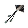 LogiLink USB-C™ Hub 2x USB 2.0 AF + 1x USB 3.0 AF USB-Hubs - 3 - Grau
