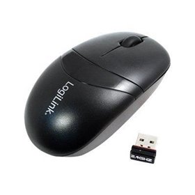 LogiLink Mouse optical wireless 2.4 GHz with 3 Button black - Maus (Schwarz)
