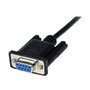 StarTech.com DB9 RS232 Serial Null Modem Kabel F/M