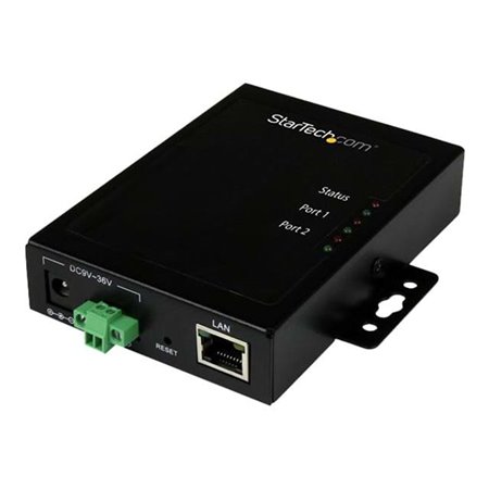 StarTech.com 2 Port Serial-to-IP Ethernet Device Server