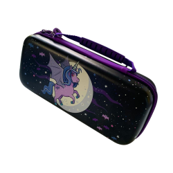 iMP TECH Switch Lite Protective Carry & Storage Case - Moonlight Unicorn - Miscellaneous Bag - Nintendo Switch Lite