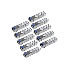 StarTech.com GLCLHSMD10ST Gigabit Fiber SFP Transceiver Module (10-Pack)