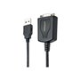 StarTech.com 3ft (1m) USB to Serial Cable with COM Port Retention DB9 Male RS232 to USB Converter