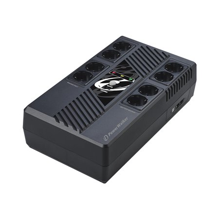 BlueWalker 10121164 - PowerWalker VI MS - 600VA/360W - Line Interactive UPS