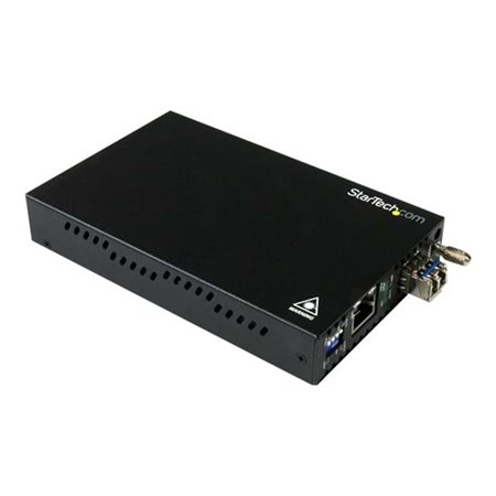 StarTech.com Gigabit Ethernet Copper-to-Fiber Media Converter