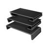 LogiLink Ergonomic tabletop monitor riser 420–520 mm long 25 kg