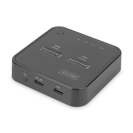 DIGITUS Dual M.2 NVMe SSD Docking Station with Offline Clone Function