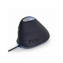 Gembird Ergonomic 6-button wired optical mouse - Vertical mouse (Schwarz)