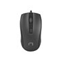 Natec Hoopoe 2 - mouse - USB 2.0 - black - Maus (Schwarz)