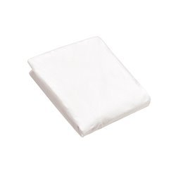BabyDan Waterproof Fitted Sheet for Junior Bed Bedwetting Sheet White (70x160 cm)