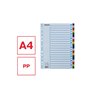 Esselte Faneblad  PP A4 20-delt flerfarve