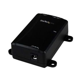 StarTech.com 1 Port Gigabit Midspan - PoE+ Injector - 802.3at and 802.3af