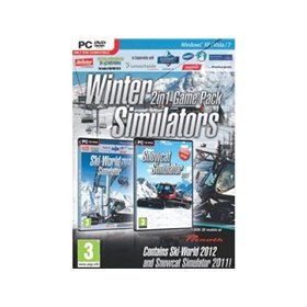 Winter Simulators (Ski World 2012 & Snowcat Simulator 2011) 2 in 1 PC Game Pack - Windows - Simulator - PEGI 3