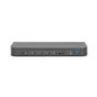 DIGITUS DS-12890 / KVM Switch 4-Port 4K60Hz 4 x DP in 1 x DP/HDMI out
