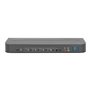 DIGITUS DS-12890 / KVM Switch 4-Port 4K60Hz 4 x DP in 1 x DP/HDMI out