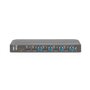 DIGITUS DS-12890 / KVM Switch 4-Port 4K60Hz 4 x DP in 1 x DP/HDMI out