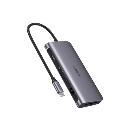 UGREEN 9-in-1 USB-C Multifunction Adapter with HDMI/ VGA / Ethernet / PD