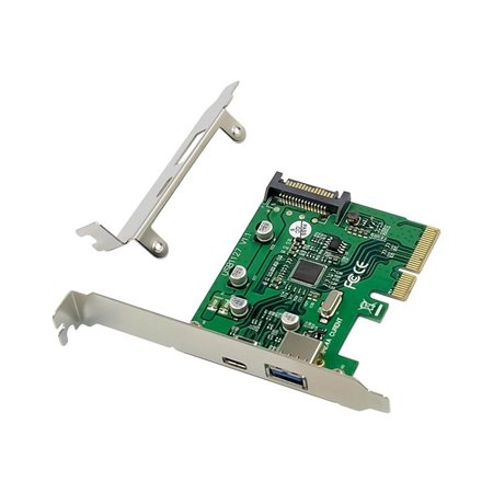 Conceptronics Conceptronic EMRICK09G - USB adapter - PCIe 3.0 x4 - USB-C 3.2 Gen 2 x 1 + USB 3.2 Gen 2 x 1