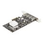 StarTech.com 4-Port USB PCIe Card - 10Gbps USB 3.1/3.2 Gen 2 Type-A PCI Express Expansion Card - 2 Controllers - 4xUSB - Windows