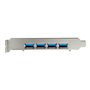 StarTech.com 4-Port USB PCIe Card - 10Gbps USB 3.1/3.2 Gen 2 Type-A PCI Express Expansion Card - 2 Controllers - 4xUSB - Windows