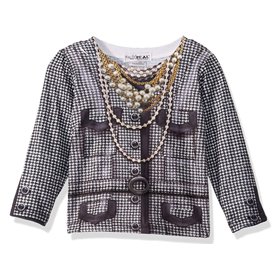Rubies Little Tees Faux Real Toddlers Houndstooth Jacket