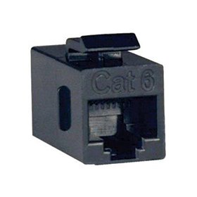 Tripp Lite Cat6 Straight Through Modular In-line Snap-in Coupler RJ45 F/F - modular insert