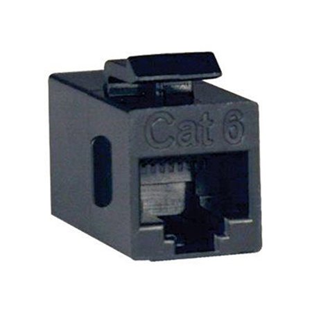Tripp Lite Cat6 Straight Through Modular In-line Snap-in Coupler RJ45 F/F - modular insert