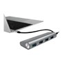 LogiLink USB-C 3.1 hub 4 port USB-Hubs - USB 3.2 - 4 - Grau