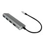 LogiLink USB-C 3.1 hub 4 port USB-Hubs - USB 3.2 - 4 - Grau