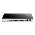 D-Link DXS-1210-16TC 12x 10GBase-T including 2x SFP+ and 2x combo 10 Gigabit SFP+ Smart Switch