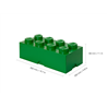 LEGO STORAGE BRICK 8 - GREEN