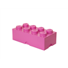 LEGO Aufbewahrungsstein, 8 Noppen, rosa