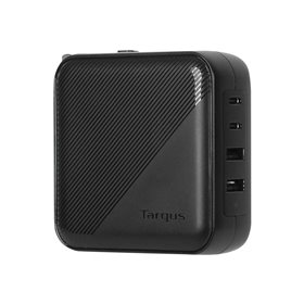 Targus power adapter - GaN - 2 x USB-C 2 x 9 pin USB Type A - 100 Watt