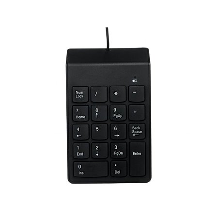 Gembird Numeric keypad - USB - Numpad - Schwarz