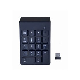 Gembird Numeric keypad - wireless - Numpad - Schwarz