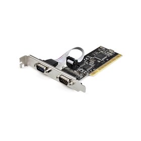 StarTech.com PCI2S1P2 PCI Serial Parallel Combo Card with Dual Serial RS232 Ports (DB9) & 1x Parallel LPT Port (DB25)