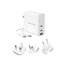 Hyper Juice power adapter - GaN - 2 x USB-C - 140 Watt